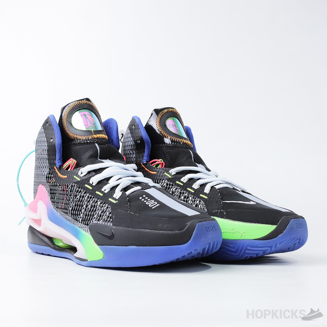 スニーカー Nike Air Zoom G.T. Jump Black Racer Pink Game  Nike Air Zoom G.T. Jump Black Racer Pink Game Royal (Premium